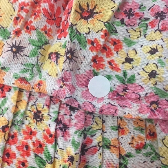 Vero Moda NWOT Layered Ruffled Floral Skirt Shirred Smocked Wide Waistband NWOT - Picture 7 of 10